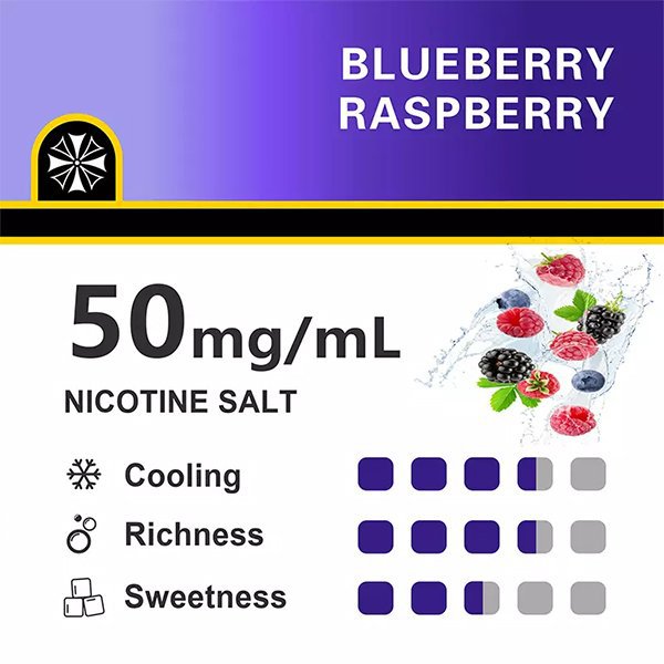 SEREIN MECH-PRO 10000 Puffs Blueberry Raspberry - Image 3